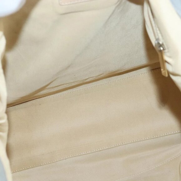 CHANEL Chain Shoulder Bag Leather 2way Gray Gold CC Auth 96778 - Picture 13 of 16